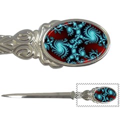 Fractal Spiral Abstract Pattern Art Letter Opener