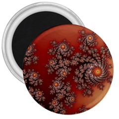 Fractal Rendering Pattern Abstract 3  Magnets by Pakrebo