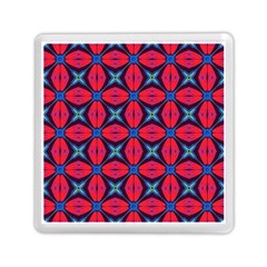 Seamless Wallpaper Digital Pattern Red Blue Memory Card Reader (square)