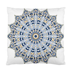 Arabesque Mandala Decorative Standard Cushion Case (one Side) by Pakrebo