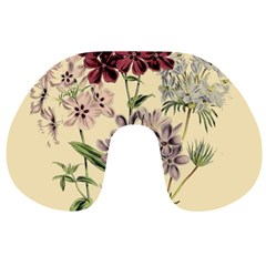 Botanical Print Antique Flora Plant Travel Neck Pillow by Pakrebo