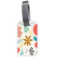 Design Nature Color Banner Modern Luggage Tag (two Sides) by Pakrebo