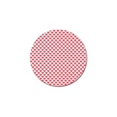 Red Diamond Golf Ball Marker (4 Pack) by HermanTelo