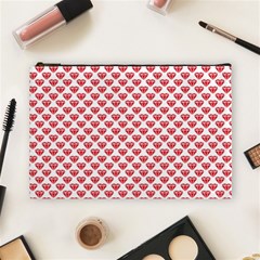 Red Diamond Cosmetic Bag (large) by HermanTelo