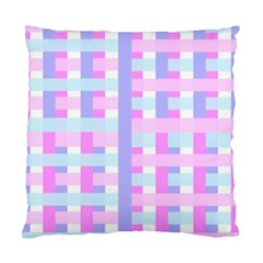 Gingham Nurserybaby Standard Cushion Case (one Side) by HermanTelo