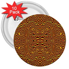 Rby-3-3 3  Buttons (10 Pack) 