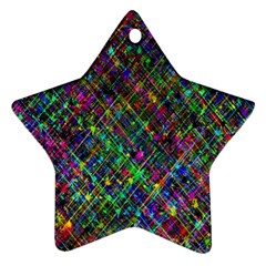 Pattern Artistically Star Ornament (two Sides) by HermanTelo