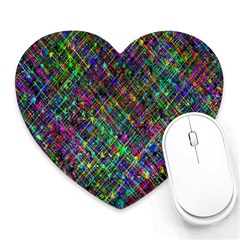 Pattern Artistically Heart Mousepads