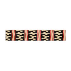 Zigzag Tribal Ethnic Background Flano Scarf (mini) by Pakrebo