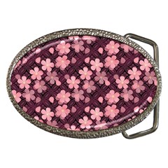 Cherry Blossoms Japanese Belt Buckles