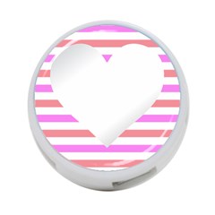 Love Heart Valentine S Day 4-port Usb Hub (two Sides) by HermanTelo