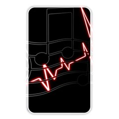 Music Wallpaper Heartbeat Melody Memory Card Reader (rectangular) by HermanTelo