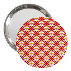 Hexagon Polygon Colorful Prismatic 3  Handbag Mirrors