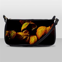 Nature Yellow Plant Leaves Shoulder Clutch Bag by Pakrebo