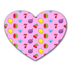 Slot Machine Wallpaper Heart Mousepads