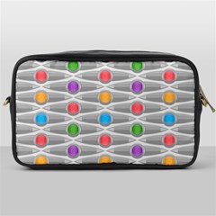 Seamless Pattern Background Abstract Toiletries Bag (one Side)