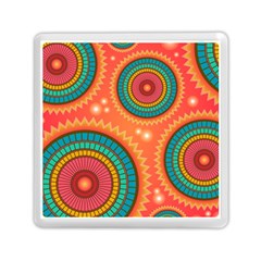 Background Texture Mosaic Memory Card Reader (square)