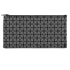 Pattern Background Black And White Pencil Cases