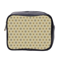 Star Basket Pattern Basket Pattern Mini Toiletries Bag (two Sides) by Simbadda