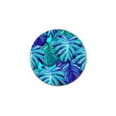 Leaves Tropical Palma Jungle Golf Ball Marker (4 Pack) by Simbadda