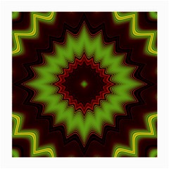 Fractal Artwork Idea Allegory Geometry Medium Glasses Cloth (2 Sides) by Sudhe