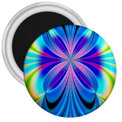 Abstract Art Design Digital Art 3  Magnets by Pakrebo