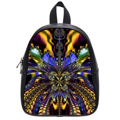 Abstract Art Artwork Fractal Design School Bag (small)