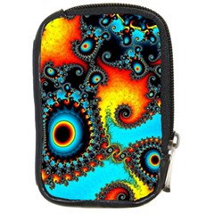 Artwork Fractal Digital Art Compact Camera Leather Case