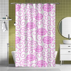 Spring Flowers Plant Shower Curtain 48  X 72  (small) 