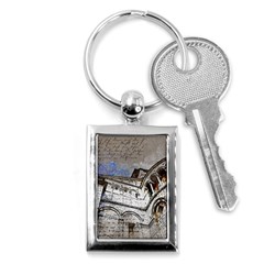 Building Architecture Columns Key Chain (rectangle) by Wegoenart