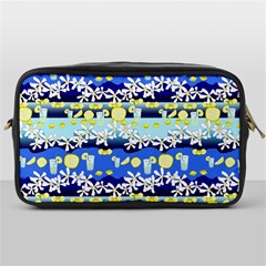 Lemonade Pattern Toiletries Bag (one Side) by bloomingvinedesign