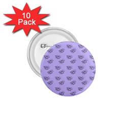 Zodiac Bat Lilac 1 75  Buttons (10 Pack) by snowwhitegirl