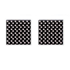 English Breakfast Black Cufflinks (square) by snowwhitegirl