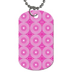 Fashionista Stripes 11 Dog Tag (one Side) by impacteesstreetwearsix