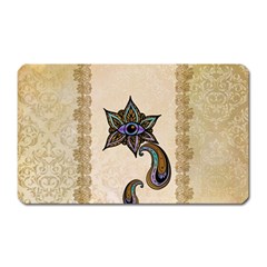 The Fantasy Eye, Mandala Design Magnet (rectangular) by FantasyWorld7