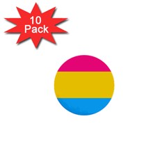 Pansexual Pride Flag 1  Mini Buttons (10 Pack)  by lgbtnation