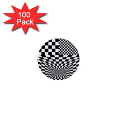 Checkerboard Again 6 1  Mini Buttons (100 Pack)  by impacteesstreetwearseven