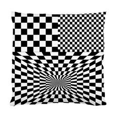 Checkerboard Again 6 Standard Cushion Case (two Sides)