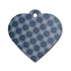 Checkerboard Again 4 Dog Tag Heart (two Sides) by impacteesstreetwearseven