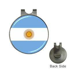 Argentina Flag Hat Clips With Golf Markers by FlagGallery