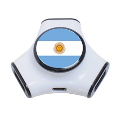 Argentina Flag 3-port Usb Hub by FlagGallery