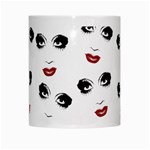 Bianca Del Rio pattern White Mugs Center