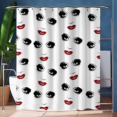 Bianca Del Rio Pattern Shower Curtain 60  X 72  (medium)  by Valentinaart