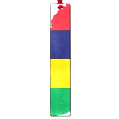 Mauritius Flag Map Geography Large Book Marks by Sapixe