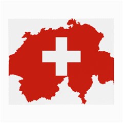 Switzerland Country Europe Flag Small Glasses Cloth by Sapixe