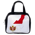 Monaco Country Europe Flag Borders Classic Handbag (Two Sides) Back