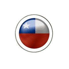 Chile Flag Country Chilean Hat Clip Ball Marker (4 Pack) by Sapixe