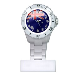 Australia Flag Country National Plastic Nurses Watch by Sapixe