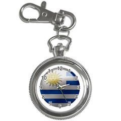 Uruguay Flag Country Symbol Nation Key Chain Watches by Sapixe