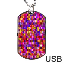 H 8 Dog Tag Usb Flash (two Sides)